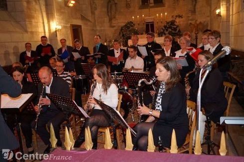 Concert de l'Harmonie Chorale de Brinon en 2012